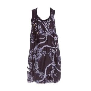 McQ Navy Rope Bubble Dress